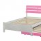 F9323 Kids Bedroom Set 4Pc in White & Pink by Boss w/Options
