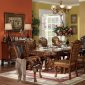 12150 Dresden Dining Table in Warm Cherry by Acme w/Options