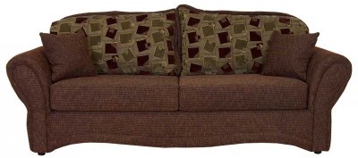 Brown Fabric Traditional Sofa & Loveseat Set w/Oprional Chair