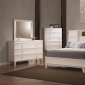 White Finish Holland Modern Bedroom w/Options By Coaster