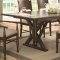 104571 Camilla Dining Table in Brown by Coaster w/Options
