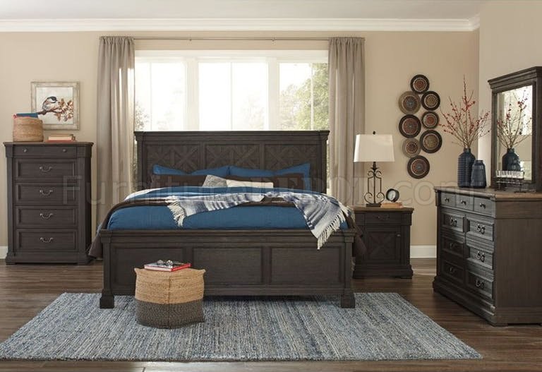 Tyler Creek Bedroom B736-Q in Dark Brown by Ashley Furniture
