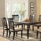 Antique Black Traditional Formal Dining Room w/Optional Items