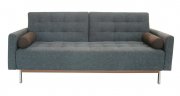M123 Dark Gray Fabric Sofa Bed Convertible by At Home USA