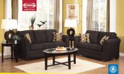 Ebony Chenille Fabric 50415 Modern Lexi Sofa w/Options by Acme