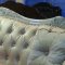 Taj Traditional Sofa in Antique White Bonded Leather w/Options