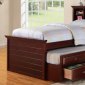 F9220 Kids Bedroom 3Pc Set by Poundex in Cherry w/Trundle Bed