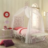Priya II Kids Bedroom 30530T in White & Light Purple by Acme