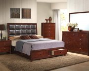 Ilana 24590 Bedroom in Brown Cherry by Acme w/Options