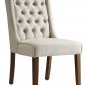902502 Accent Chair Set of 2 in Beige Fabric by Coaster