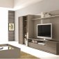 Composition 221 Wall Unit in Walnut by J&M