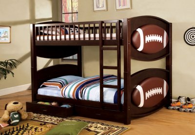 CM-BK065-FBLL-T Olympic V Twin/Twin Bunk Bed with Options