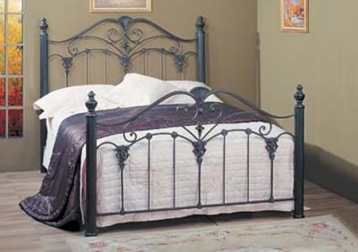 Antique Furniture Depot on Antique Style Bed With Scroll Details At Furniture Depot