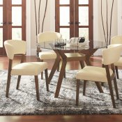 Paxton Dining Set 5Pc 122180 in Nutmeg by Coaster