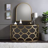 Altus Console Table 90820 in Gold by Acme