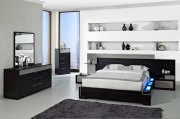 Ibeza Bedroom by American Eagle Furniture in Wenge & Grey
