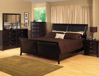 Bedroom Furniture Reviews on Finish Transitional Bedroom Set W Bicast Inserts At Furniture Depot