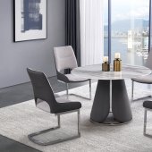 D1464DT Dining Room 5Pc Set by Global w/D1119DC Chairs