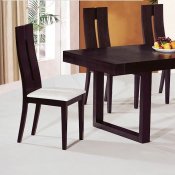 DT6059 Wenge Finish Modern Dinette With Square Legs