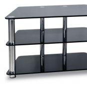 Modern Tv Stand With Three Glass Levels