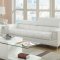 F7240 Sofa & Loveseat Set in Off-White Bonded Leather by Poundex