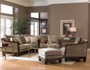 9927 Trenton Sectional Sofa by Homelegance - Tan Chenille Fabric