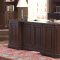 Rich Cappuccino Finish Stylish Office Desk W/Multiple Drawers