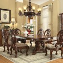 Rovledo Dining Room 7Pc Set 60800 in Cherry by Acme w/Options