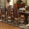 Lux Dining Set 5Pc w/Optional Chairs & Buffet with Hutch