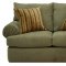 Olive Fabric Modern Couch & Loveseat Set w/Optional Items
