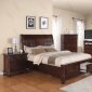 G7000 Bedroom in Dark Brown w/Optional Items