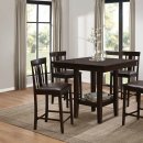 Diego 5460-36 Counter Height Dining Set 5Pc by Homelegance