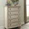 Demarlos Bedroom Set B693-UP in Parchment White by Ashley