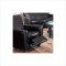 Dark Brown Bycast Leather Retro Styled Living Room