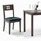 Walnut Finish Modern Dining Table w/Optional Side Chairs