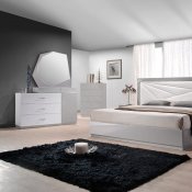 Florence Bedroom by J&M w/Platform Bed and Optional Casegoods