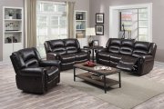 G685 Motion Sofa & Loveseat Cappuccino Bonded Leather by Glory