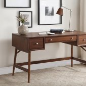 Frolic Office Desk 3590-15 in Brown by Homelegance