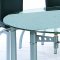 DT001 Dining Table by Beverly Hills w/Glass Top