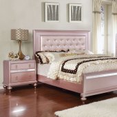 Ariston 4PC Youth Bedroom Set CM7171RG in Rose Gold w/Options