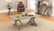 703748 Coffee Table in Driftwood by Coaster w/Options