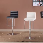 C192-3 Barstool Set of 2 in Black, Brown or White by J&M