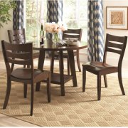 105631 Byron 5Pc Dining Set in Dark Brown by Coaster