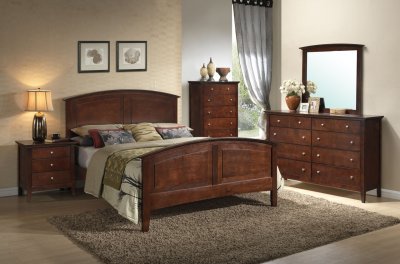 G5400 Bedroom in Dark Oak by Glory Furniture w/Options