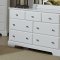 Morelle Bedroom 1356W in White by Homelegance w/Options