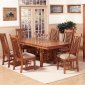 Mission Oak Finish Casual Dining Room Table w/Options