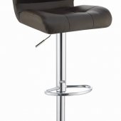 100544 Bar Stools Set of 2 in Brown Leatherette by Coaster
