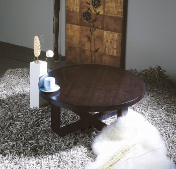 Olive Coffee Table 3Pc Set in Wenge by Beverly Hills [BHCT-Olive Wenge]