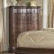 Brown Cherry Finish Traditional Manor Style Bed w/Options