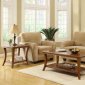 3239-31 Petrillo 3Pc Coffee Table Set by Homelegance in Cherry